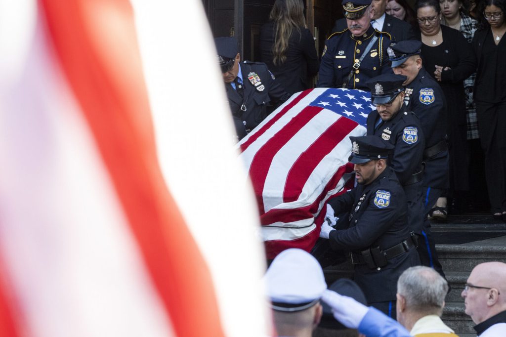 Family, friends, colleagues bid farewell to Philadelphia officer killed ...